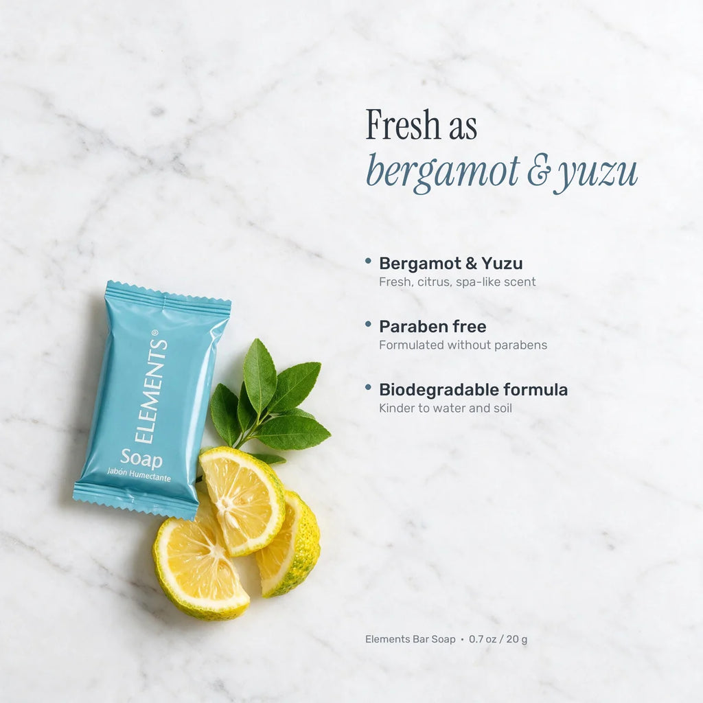 Elements Bar Soap – 20g / 0.7 oz | Case of 500