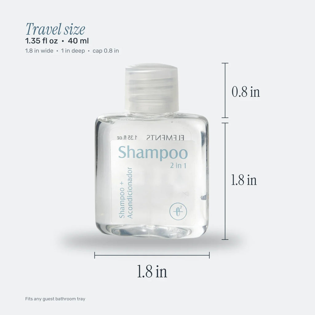 Elements 2-in-1 Conditioning Shampoo – 40 ml / 1.35 fl oz | Case of 280