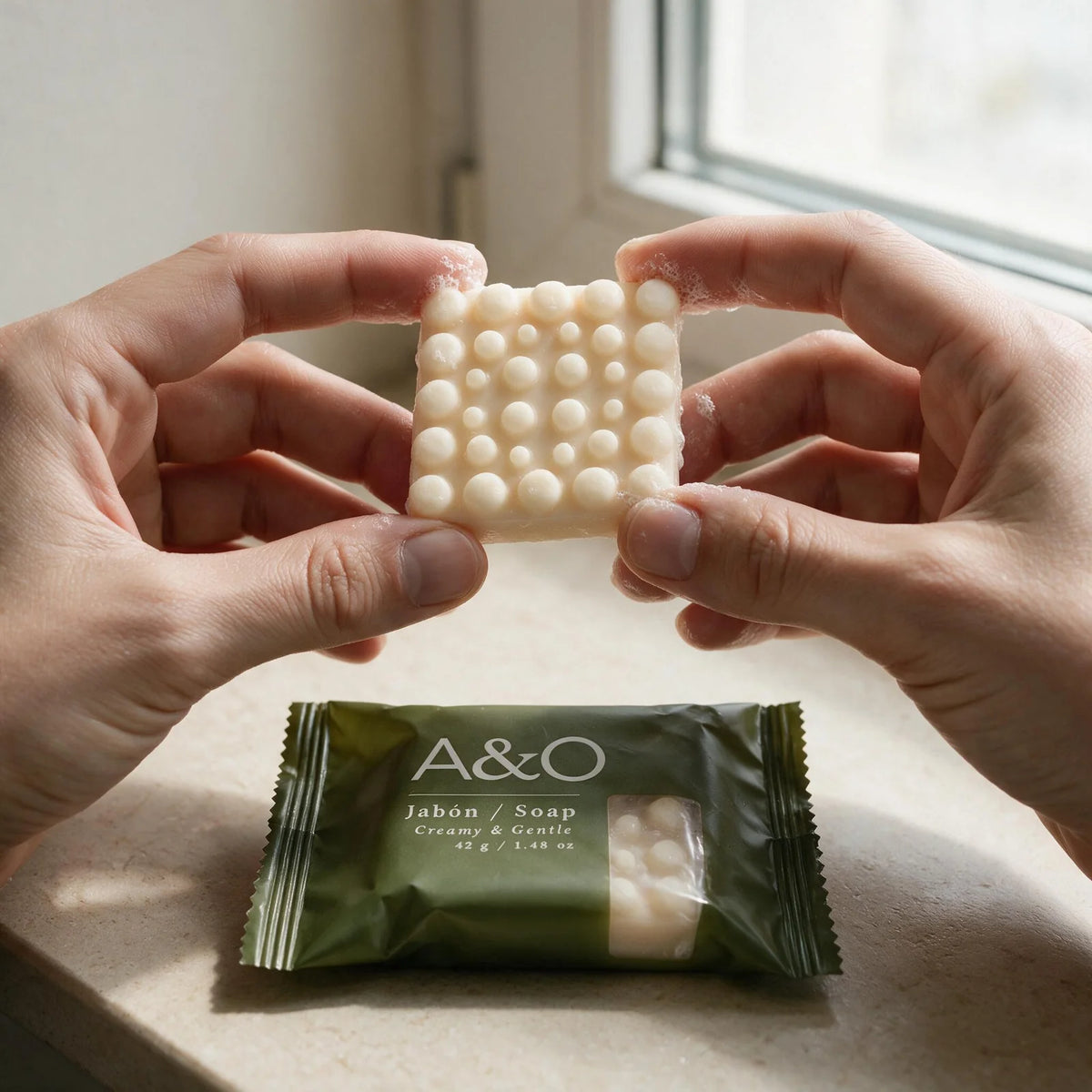 Almond & Olive Bar Soap – 42g / 1.4 oz | Case of 190