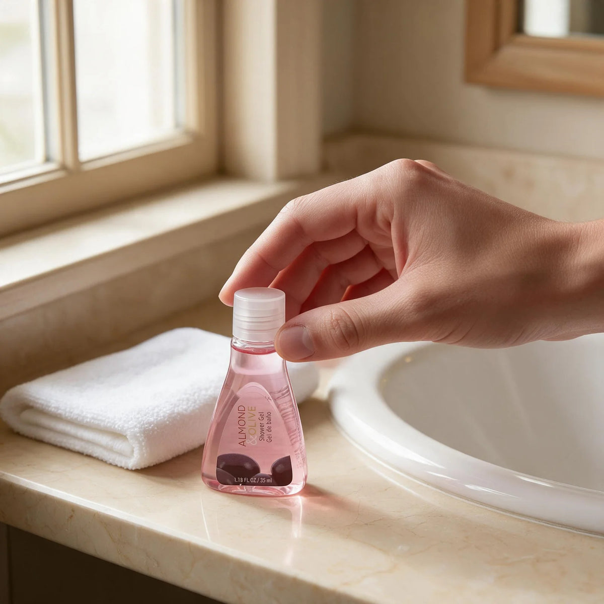Almond & Olive Body Wash – 35 ml | Case of 216
