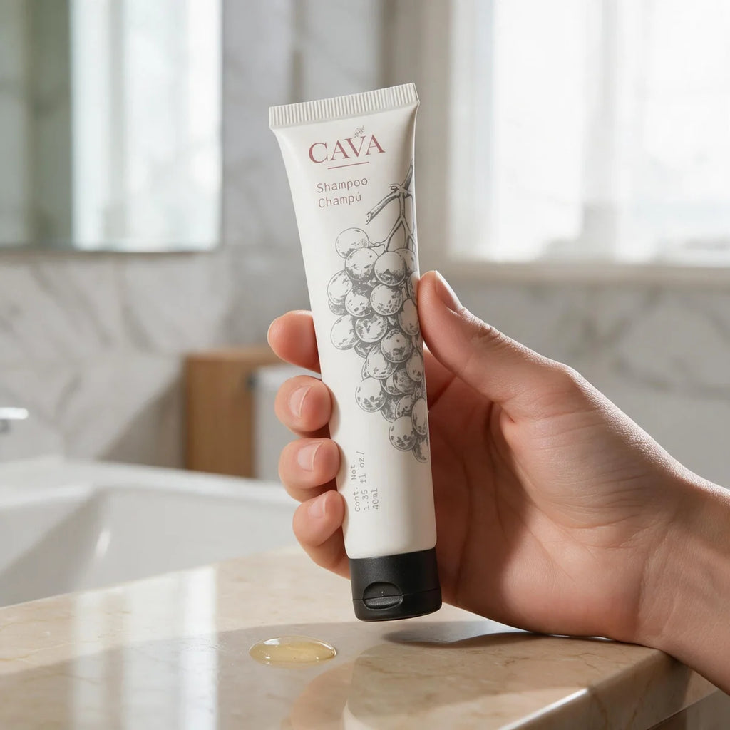 Cava Shampoo – 40 ml / 1.35 fl oz | Case of 150