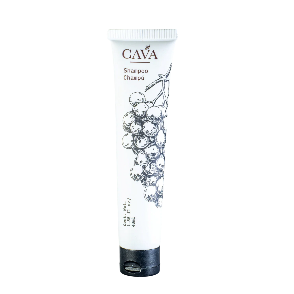 Cava Shampoo – 40 ml / 1.35 fl oz | Case of 150