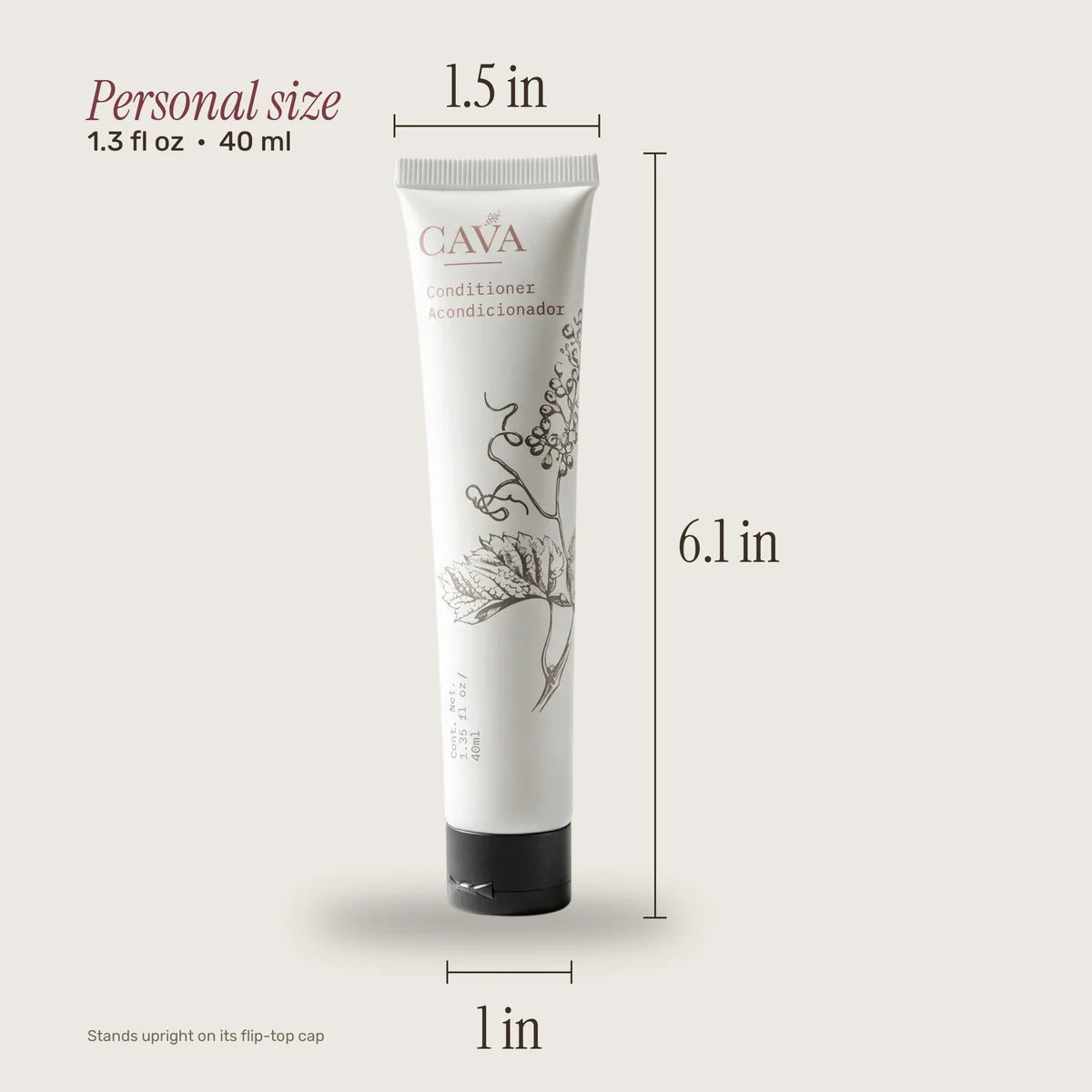 Cava Conditioner – 40 ml / 1.35 fl oz | Case of 150