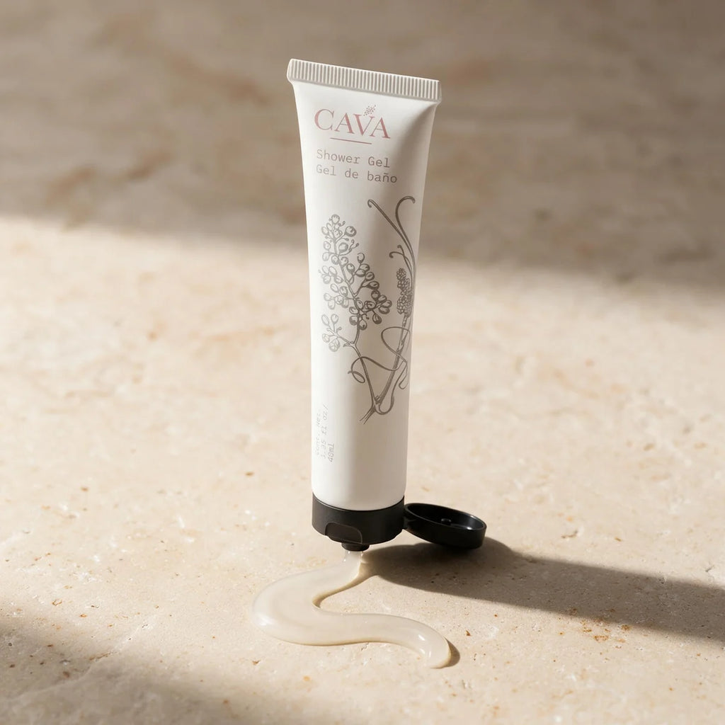 Cava Body Wash – 40 ml / 1.35 fl oz | Case of 150