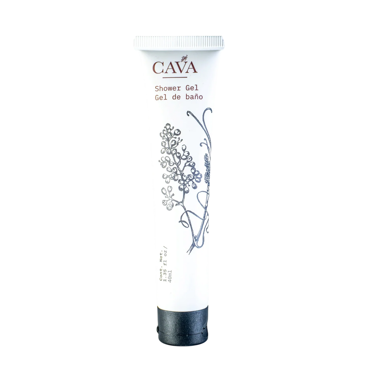 Cava Body Wash – 40 ml / 1.35 fl oz | Case of 150