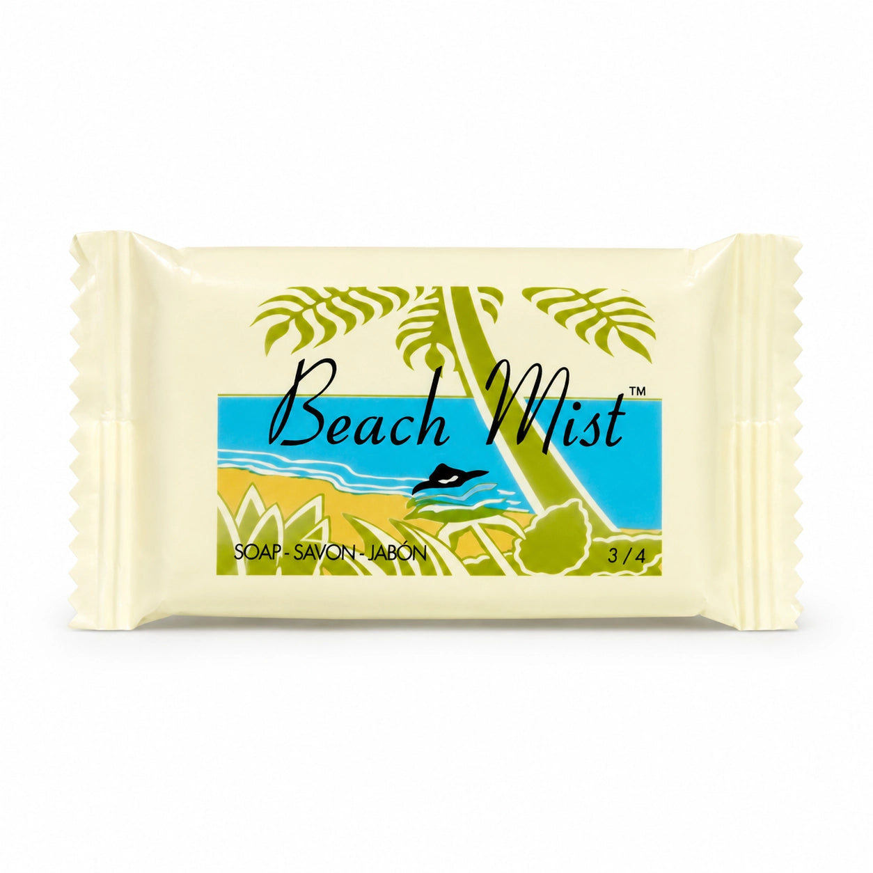 Beach Mist Bar Soap- Flow Wrap  #3/4  (1,000 Bars)