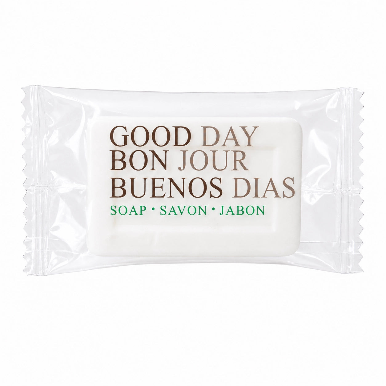 Good Day Bar Soap- Flow Wrap  #1/2  (1,000 Bars)